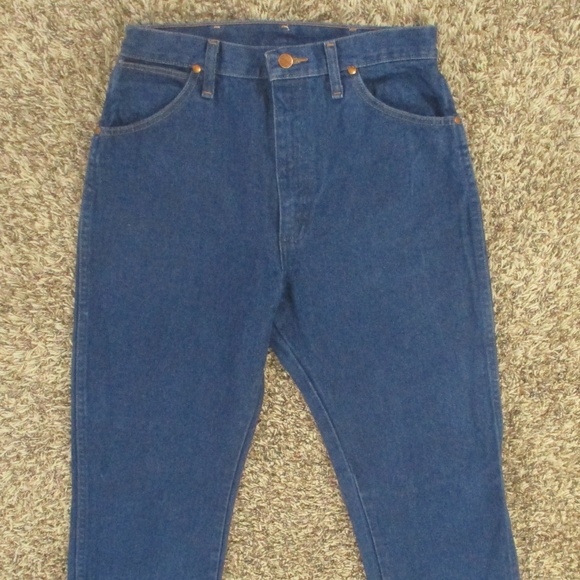 Wrangler Jeans Women's 11 Dark Wash Cowboy Cut Slim Fit Western Denim - Picture 3 of 7
